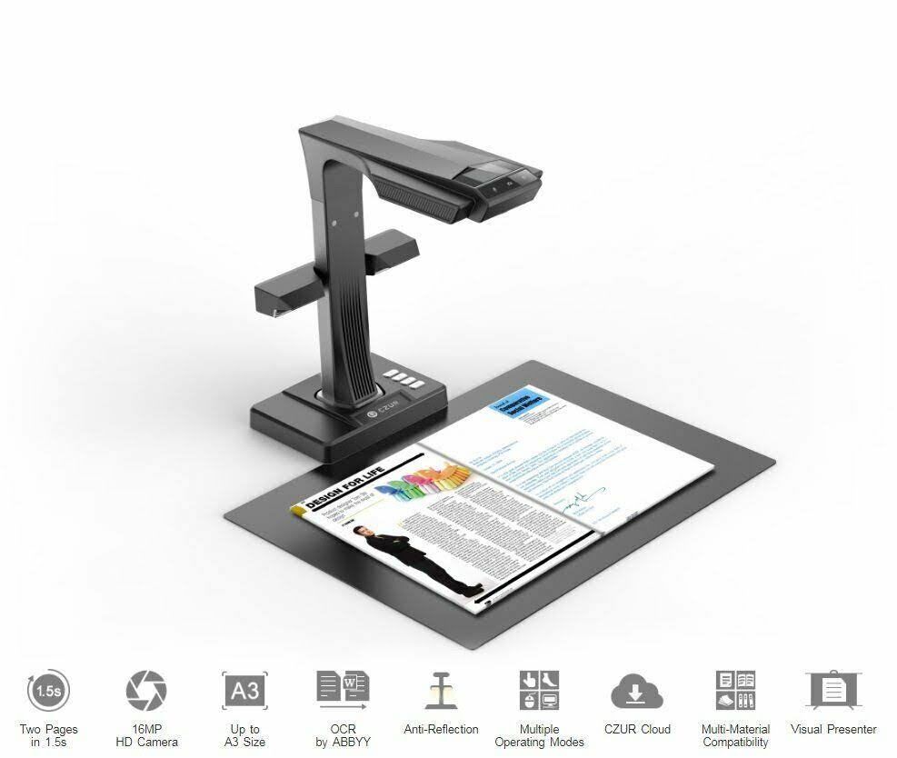 Book Scanner with OCR for Windows P775