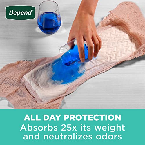 Disposable Maximum Blush Adult Incontinence Underwear for Women, Small, 80 Count V224