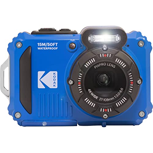 Blue Digital Camera with 32GB microSDHC Card X42690