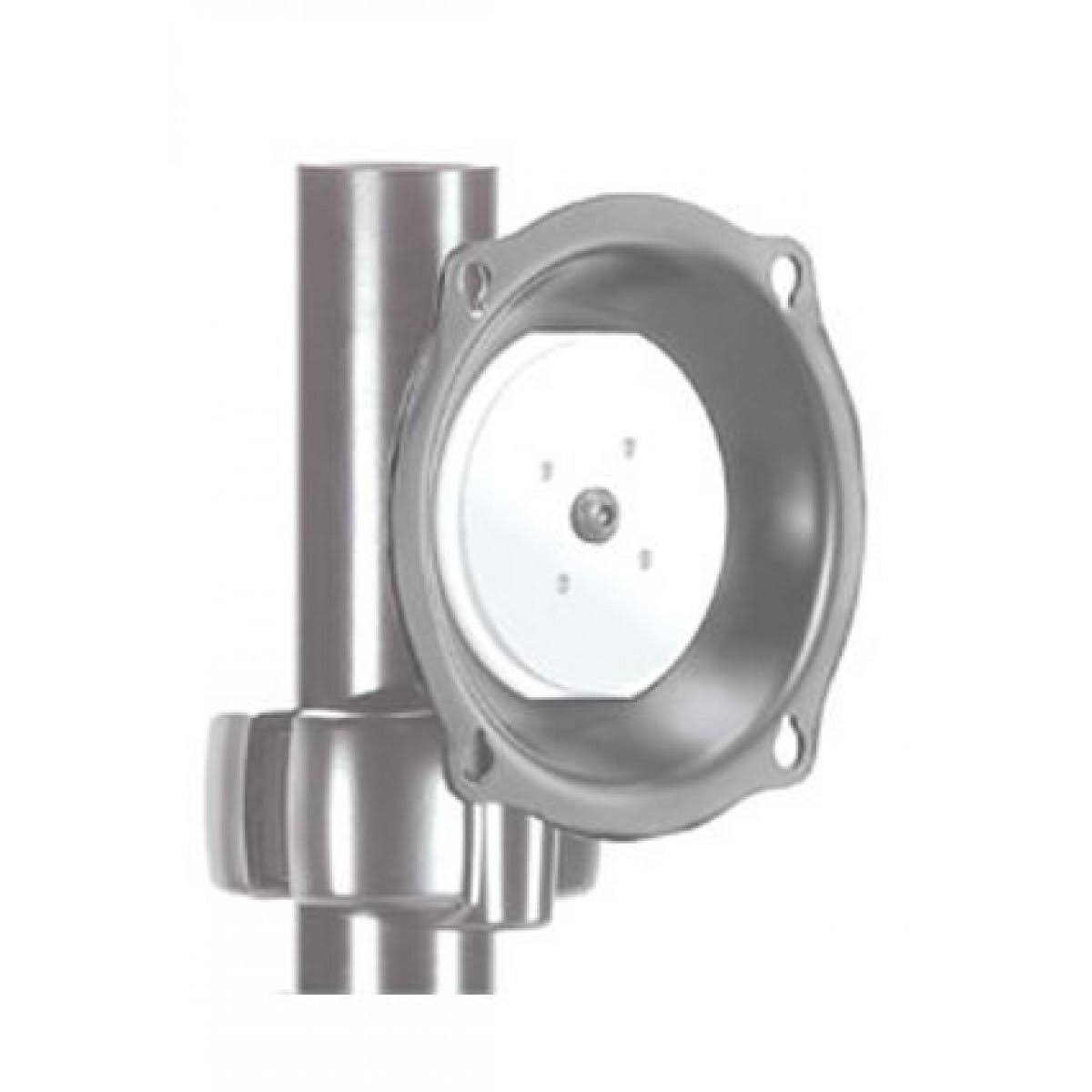 Silver Medium Pivot/Tilt Pole Mount N2598