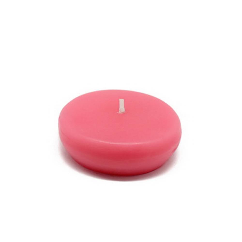 2.25-Inch Floating Candles Hot Pink H8799