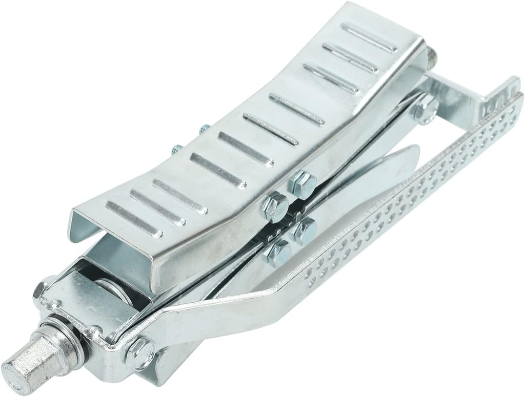 2 Set Wheel Chock Stabilizer Tire Locking Chock with Crank Handle V9076