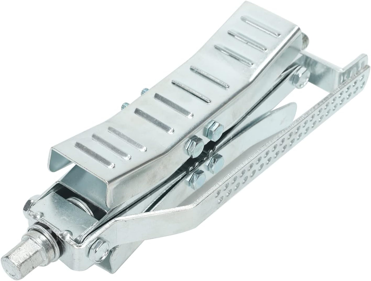 2 Set Wheel Chock Stabilizer Tire Locking Chock with Crank Handle V9076