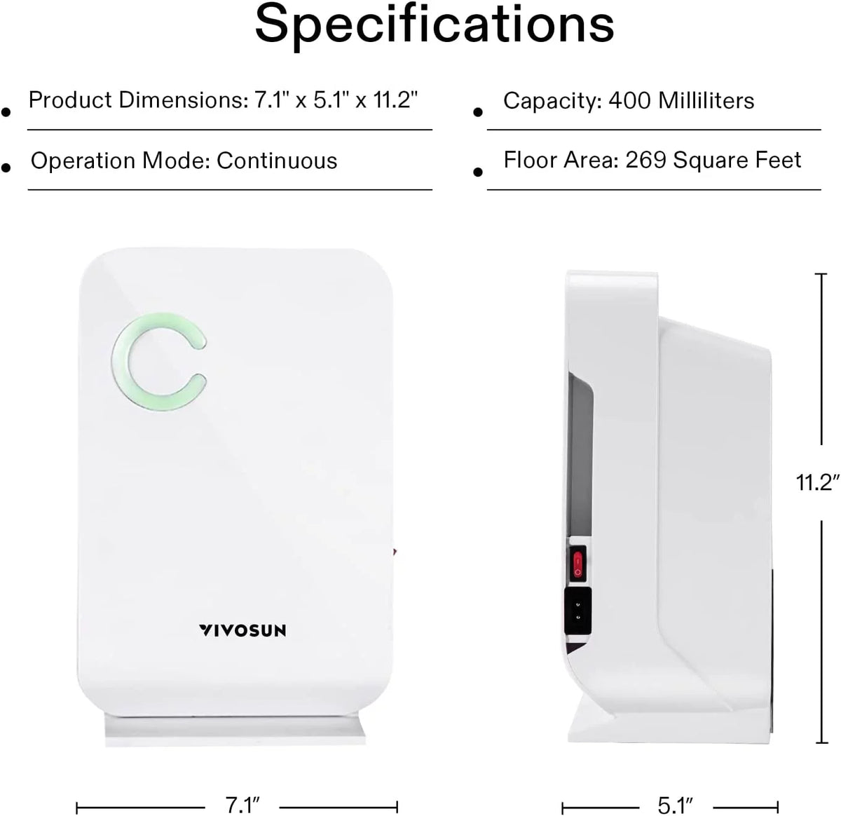 Electric Dehumidifier 4L Capacity P53739