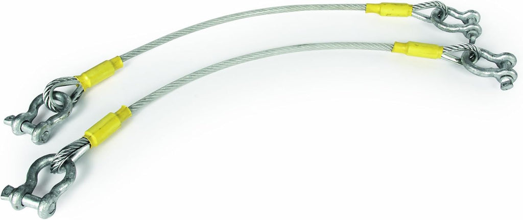 Pack of 2 Gooseneck Adapter Safety Cable O82694