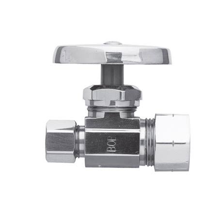 Straight Valve, 1/2x22 Compression Weathered Copper D713983
