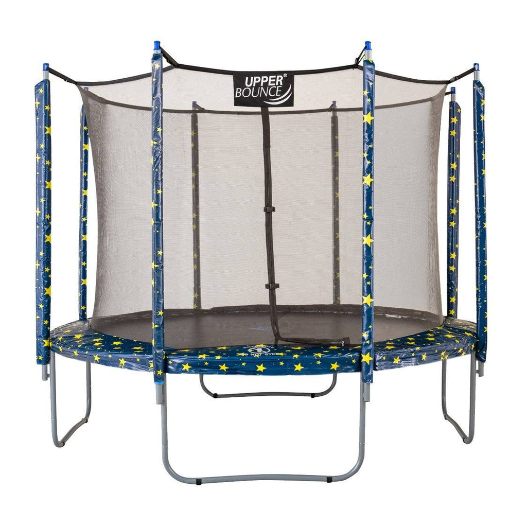 Starry Night 9& Round Trampoline Safety Pad with 8-Pole Sleeve Protectors Z179