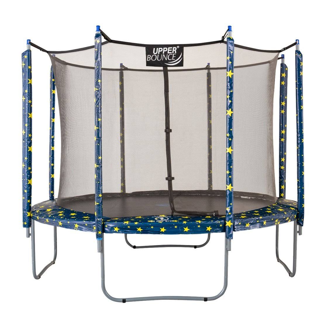 Starry Night 9& Round Trampoline Safety Pad with 8-Pole Sleeve Protectors Z179