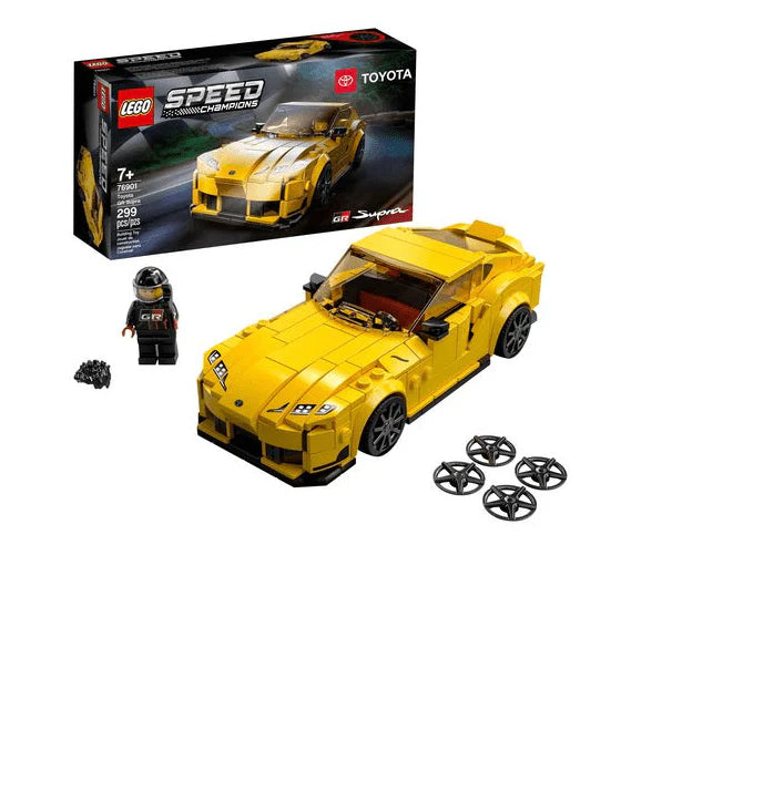 Yellow Racing Car Building Set S84745