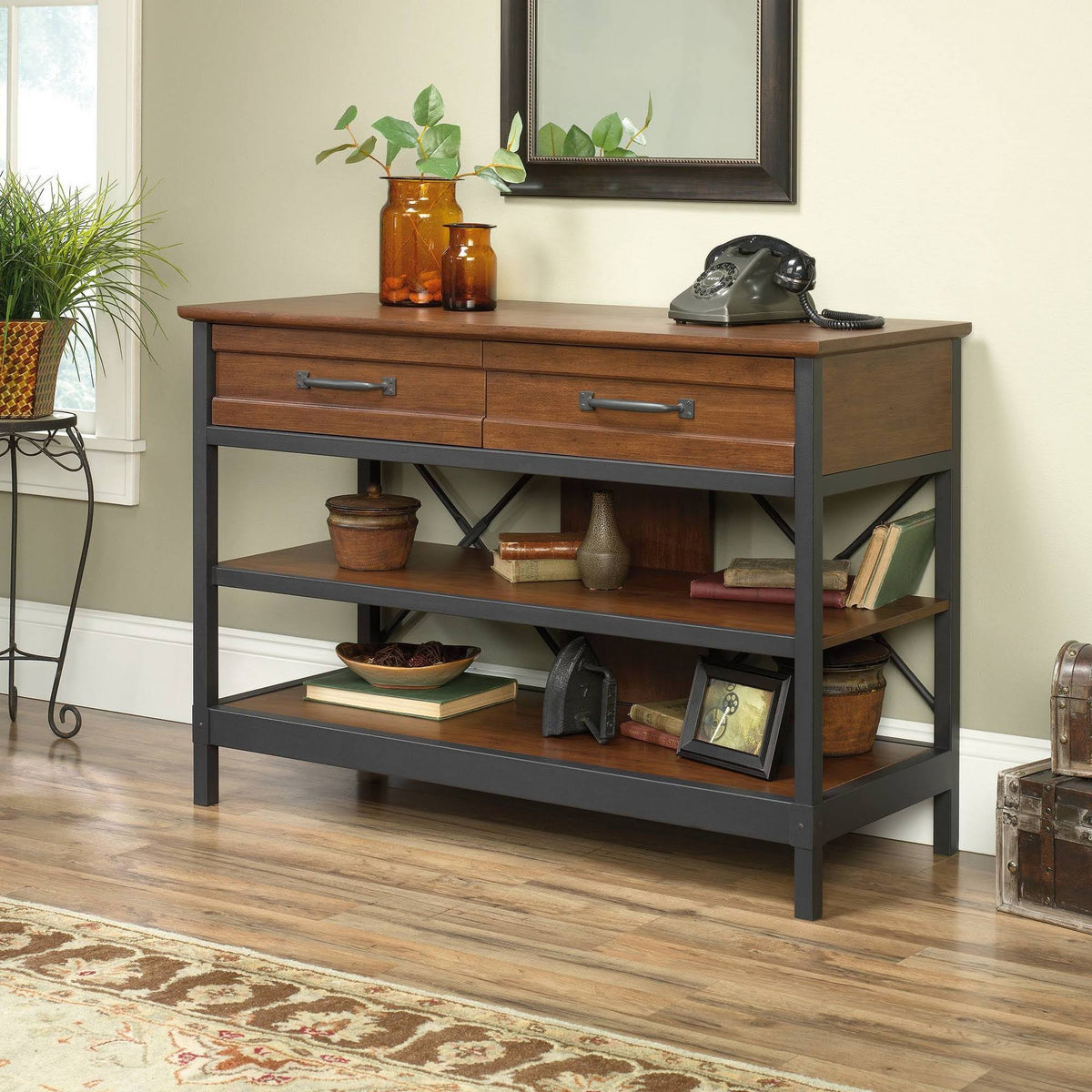 Milled Cherry Console C635933
