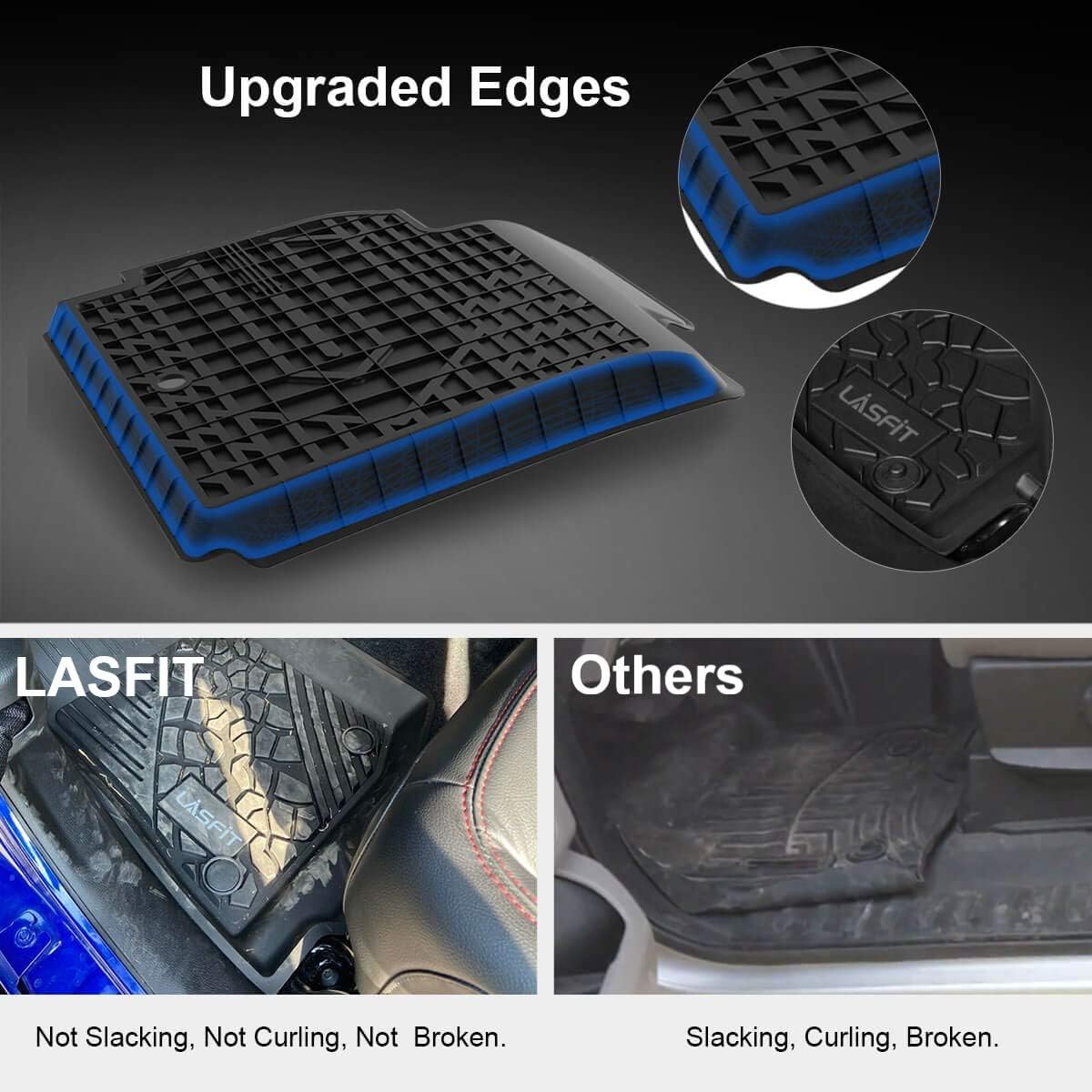 All Weather TPE Car Floor Liners 1st & 2nd Row K667