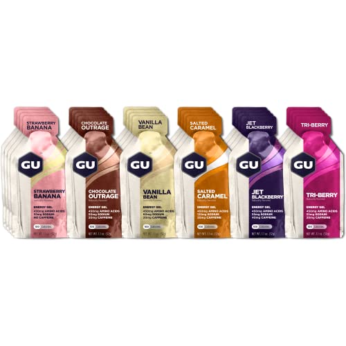 24-Count Assorted Flavors Energy Gel V241