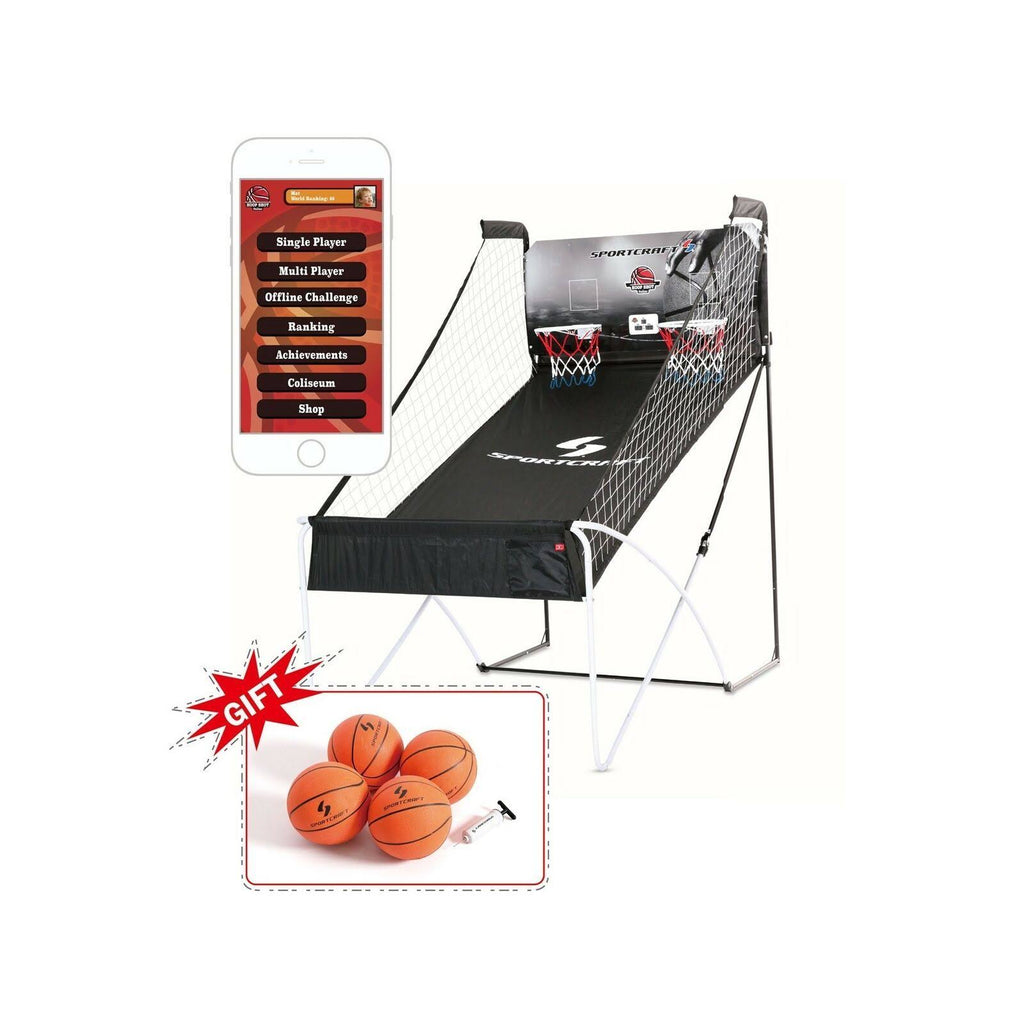 Double Hoop Shot Basketball Arcade Game Y373