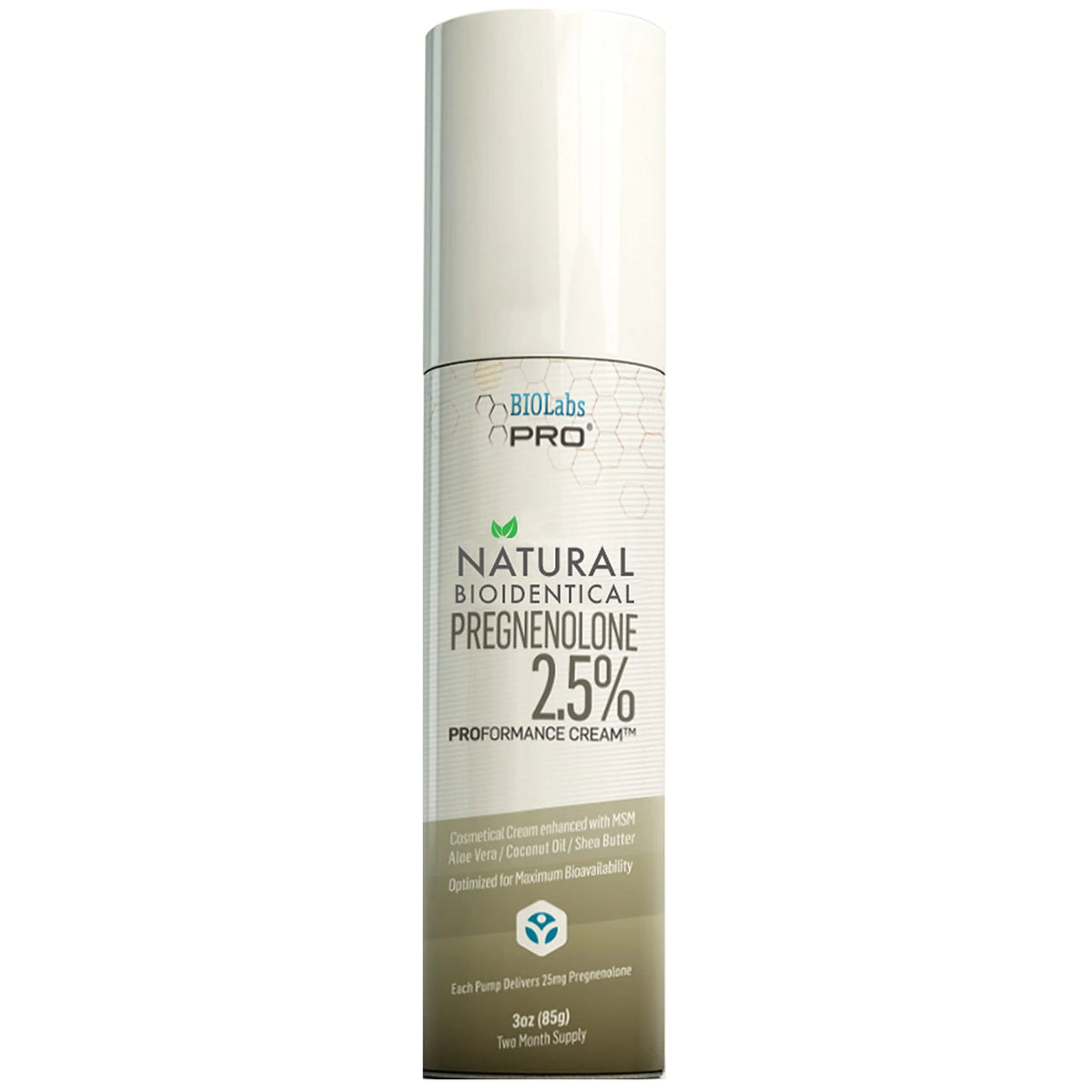 Pregnenolone 2.5% Maximum Strength 3oz Q515