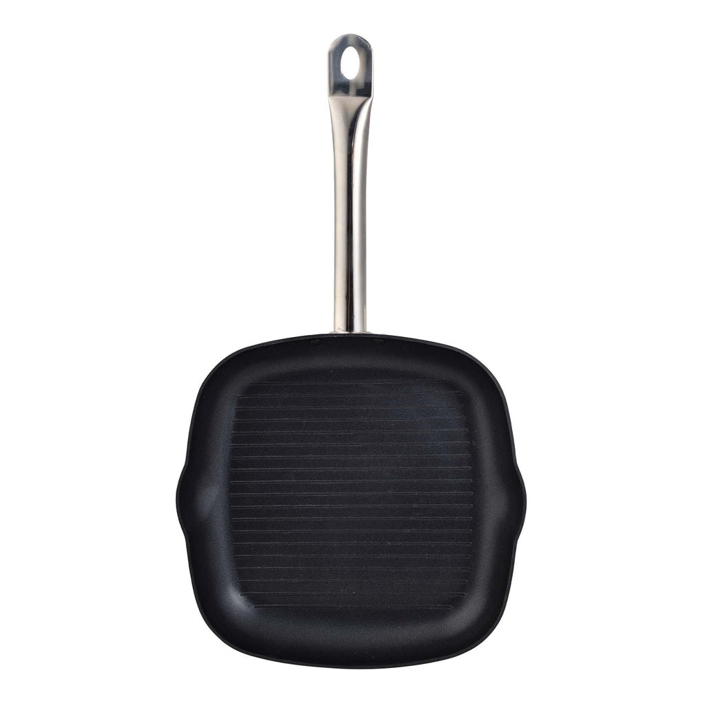 11" Black Cast Aluminum Non Stick Grill Pan W6033