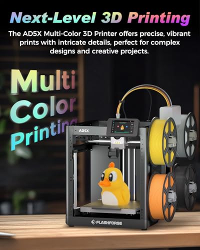 3D Printer, CoreXY High-Speed Printer with Auto Leveling, Direct Drive Extruder, 220×220×220mm Build Volume H56835