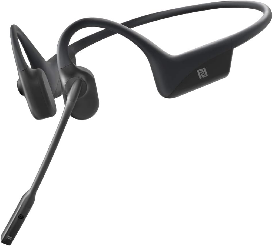 Wireless Stereo Bone Conduction Bluetooth Headset with Noise-Canceling Boom Microphone A9789