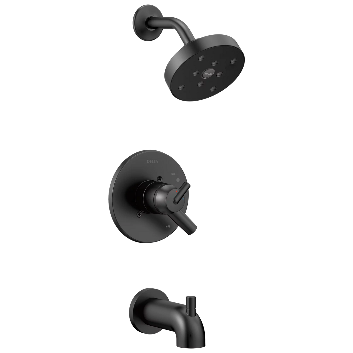 Matte Black Tub & Shower Trim V954781