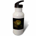 Green Coiled 21 oz Sports Water Bottle L25937