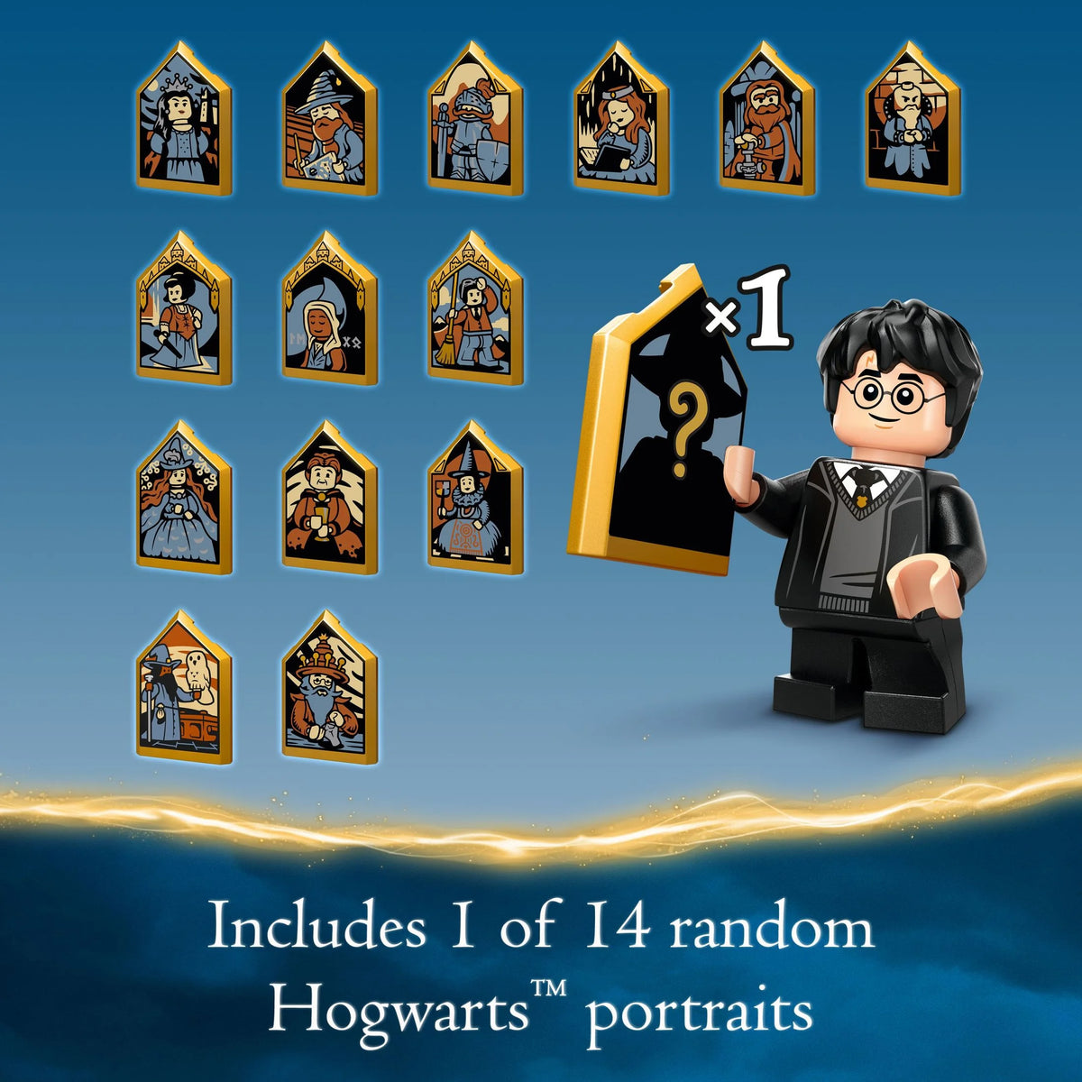 Harry Potter Toy Playset with 3 Characters F17790