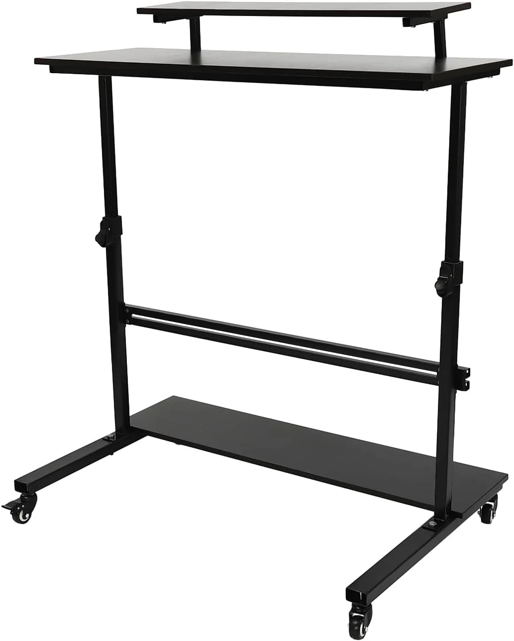 Height Adjustable Rolling Computer Desk N84780