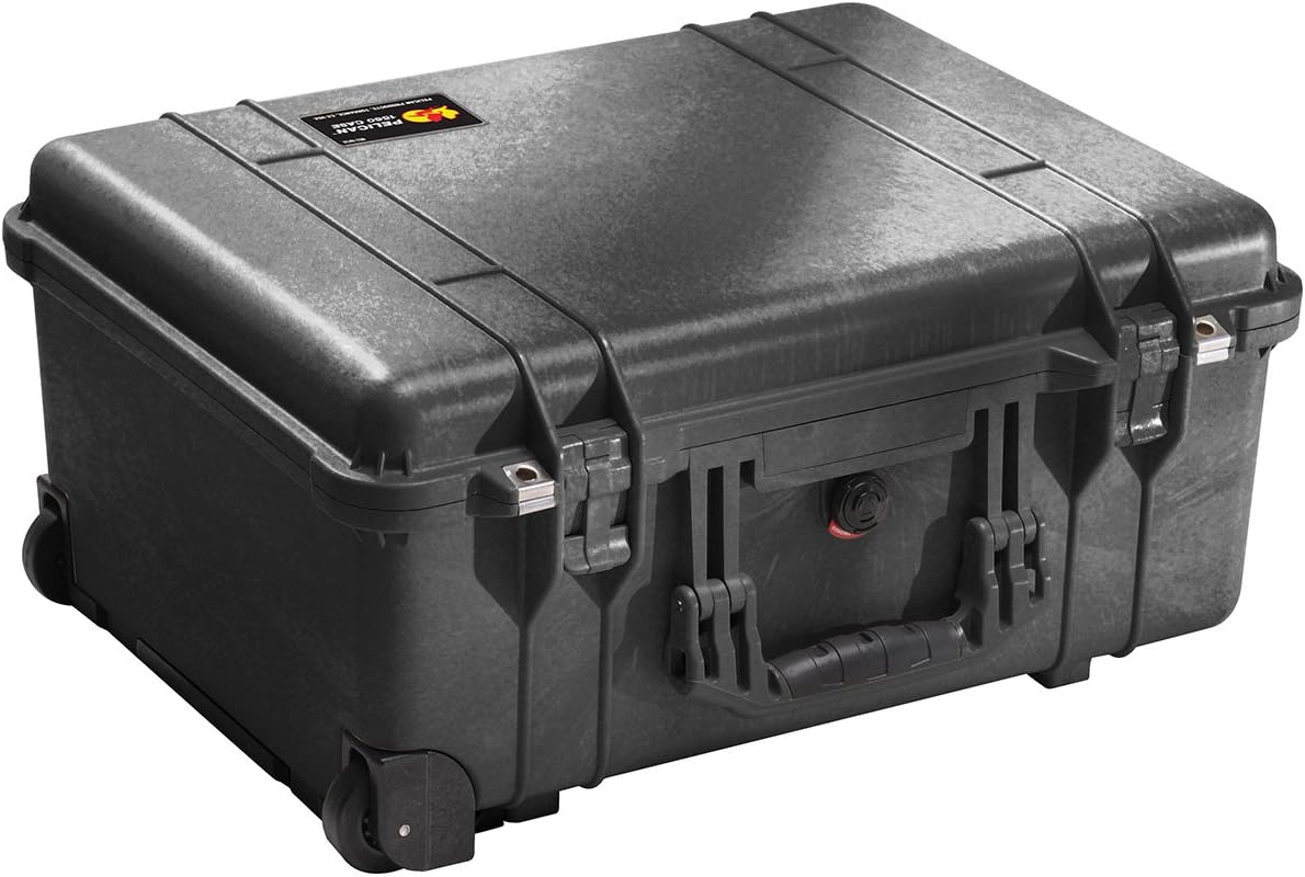 Black Pelican Case With Foam U21998