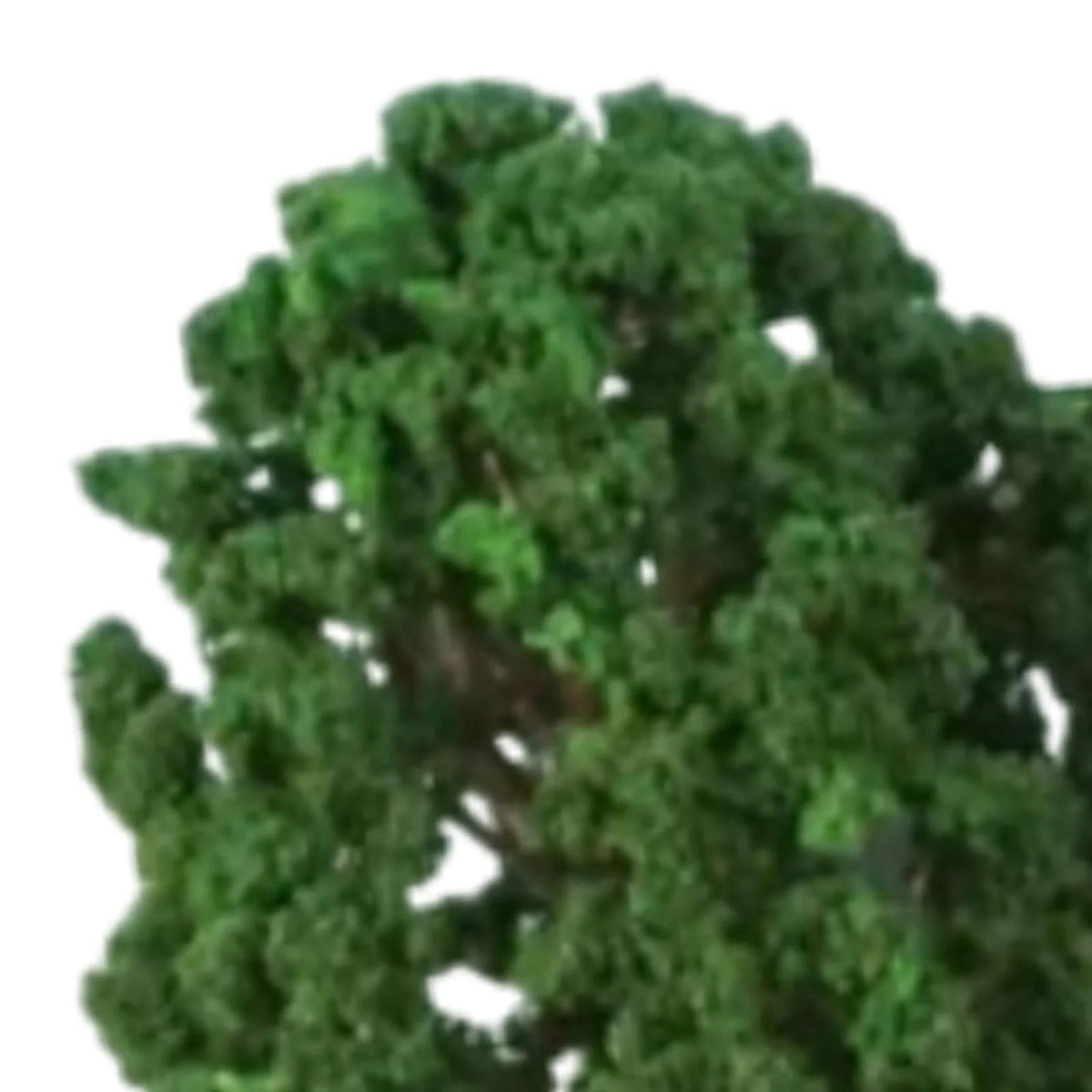 20 Pieces 2.95 inch Dark Green Miniature Trees for Diorama H327550