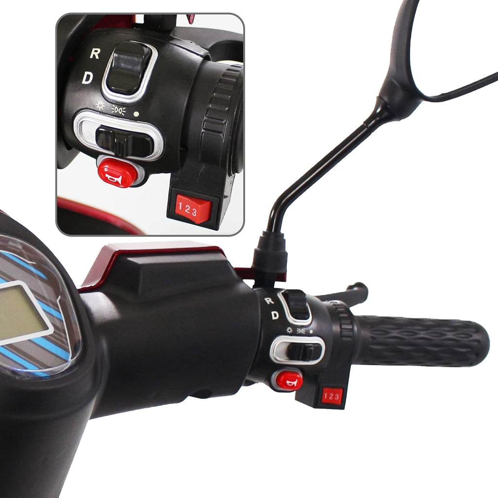 Red Heavy Duty Four Wheel Electric Mobility Scooter V535518
