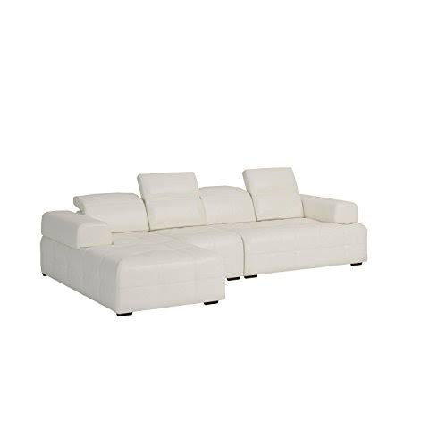 White Contemporary Sectional Sofa X9985