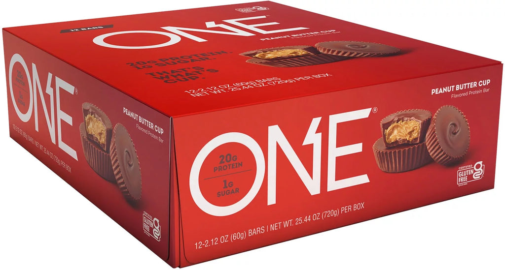 Peanut Butter Cup Protein Bar, 20g Protein, 12 Count A862