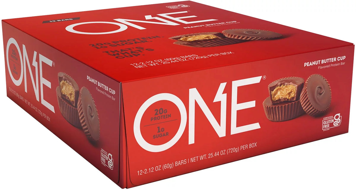 Peanut Butter Cup Protein Bar, 20g Protein, 12 Count A862