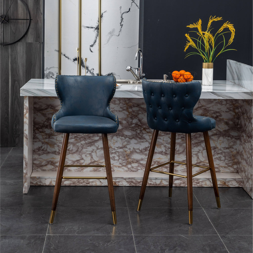 Pink Bar Stool, Set of 2 Q9539