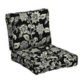 PolyFill Outdoor Deep Seating Cushion Set, 24 x 24, Water Repellant, Fade Resistant, Tufted E780488
