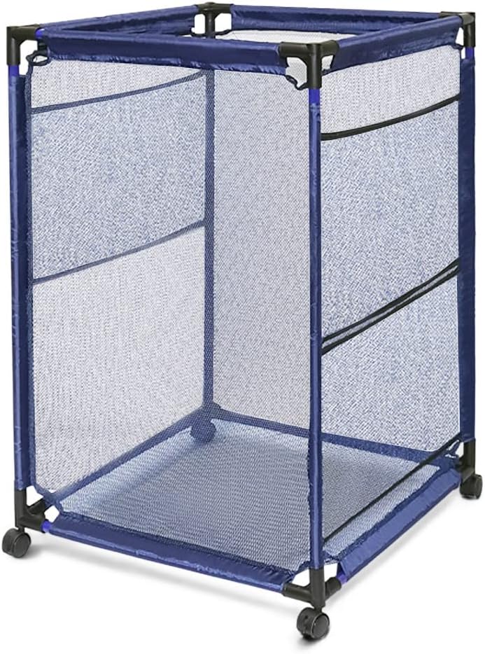 Pool Storage Cart with Nylon Mesh Basket D43316