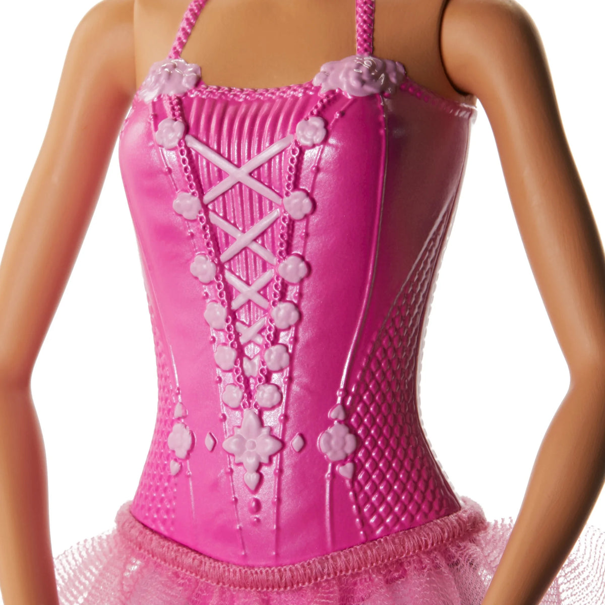 Ballerina Doll with Tutu and Sculpted Toe Shoes, Blonde Hair A678272