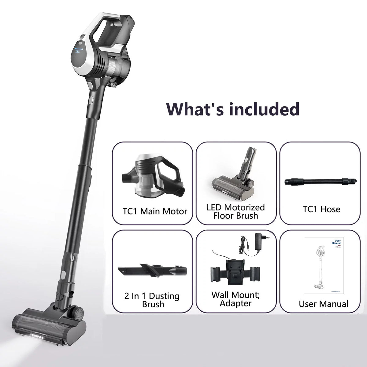 Cordless Stick Vacuum Cleaner M213