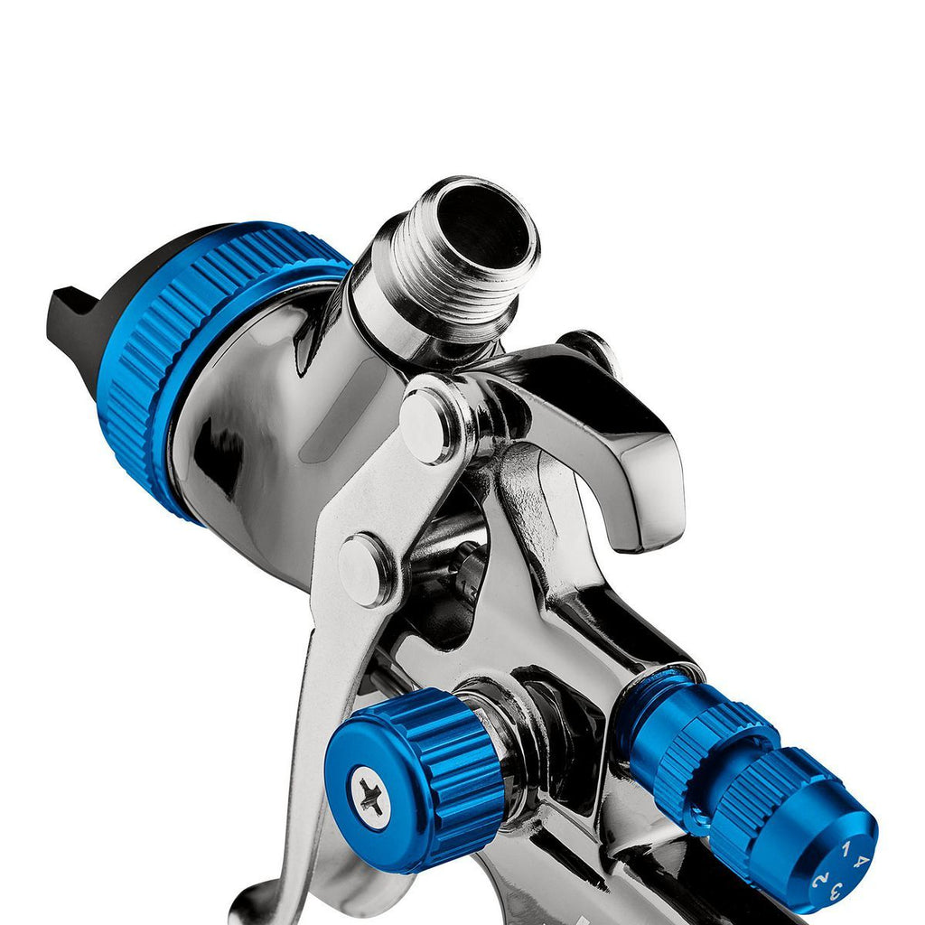 Gravity-Feed Air Spray Gun with Side Fan Control V865