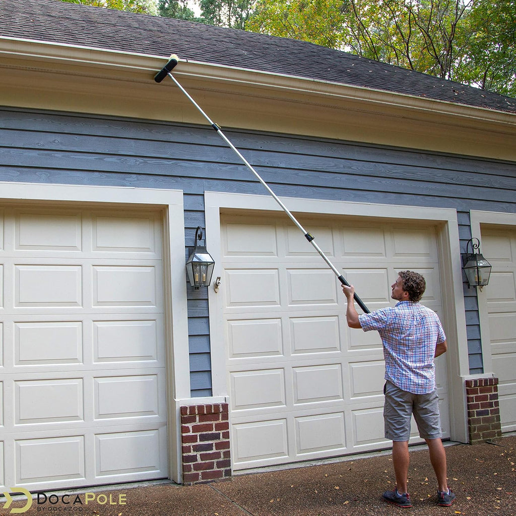 11 Inch Medium Bristle Deck Brush with Telescoping Pole P71978