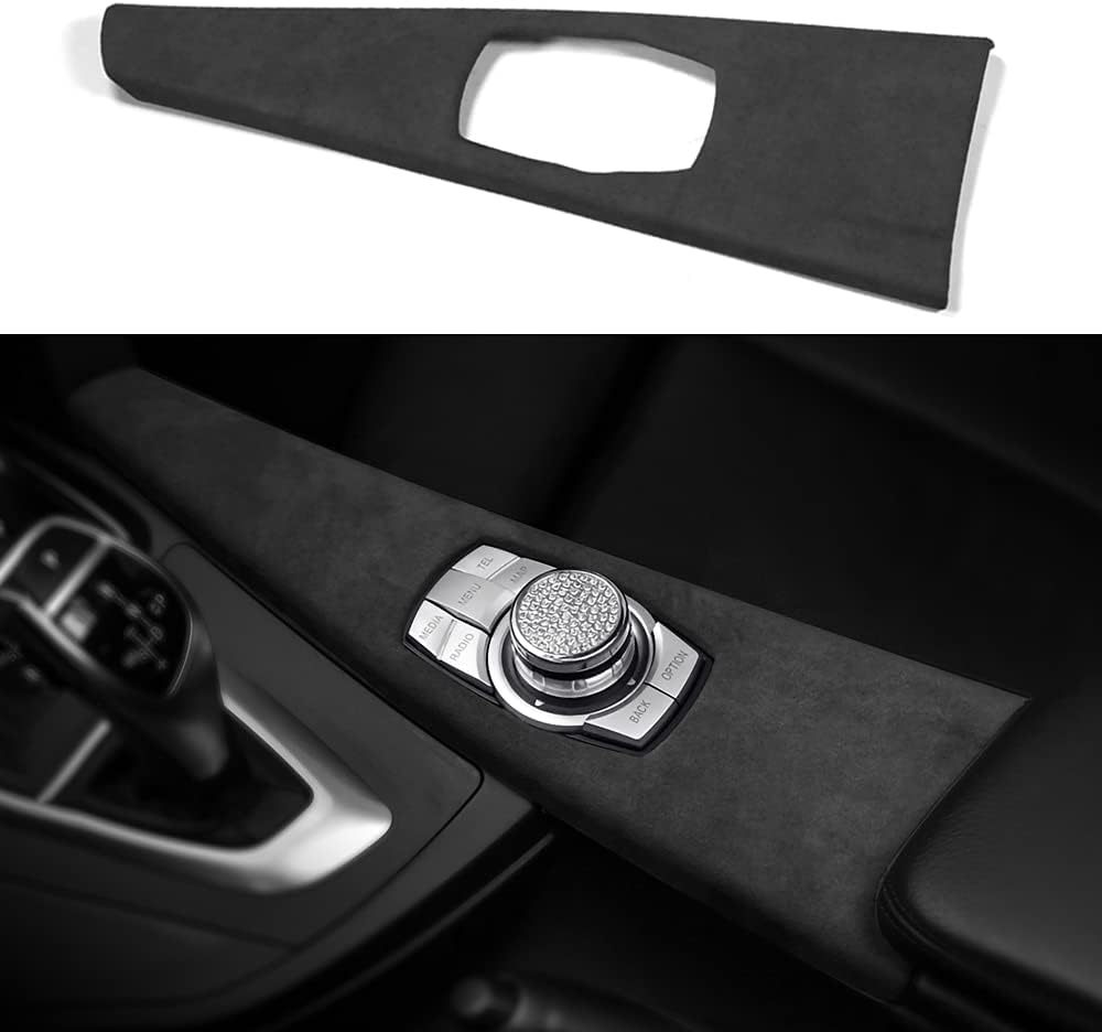 Multimedia Buttons Panel Cover Molding Trim Sticker Kit Interior Accessories Pack of 2 Q151799