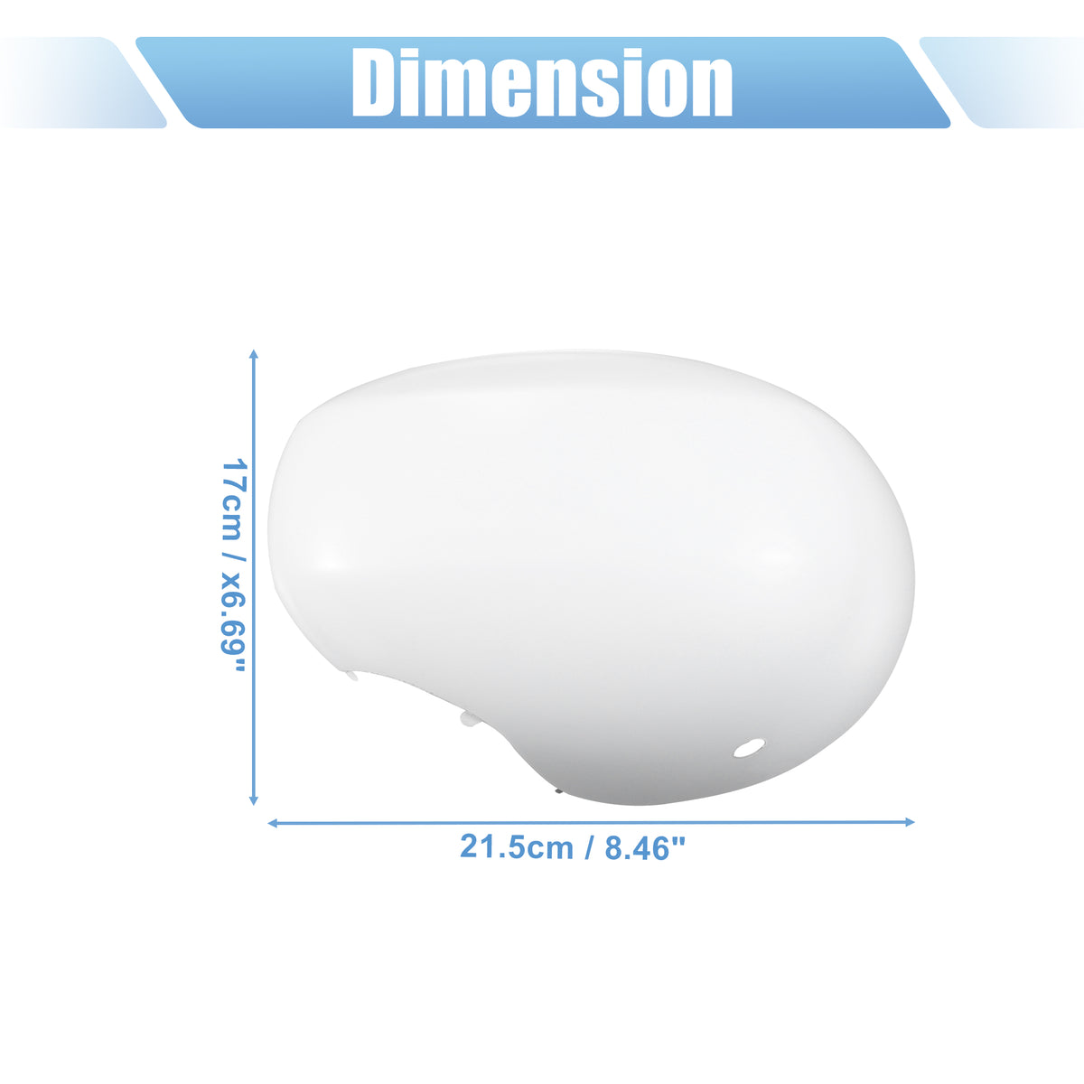 White Exterior Rear View Mirror Cover for Mini Cooper F54 Clubman P20368