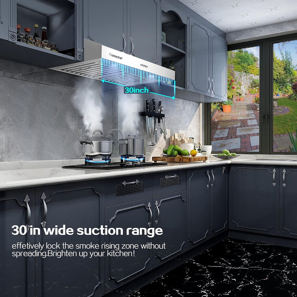 30 inch 700CFM Stainless Steel Under Cabinet Range Hood W13501