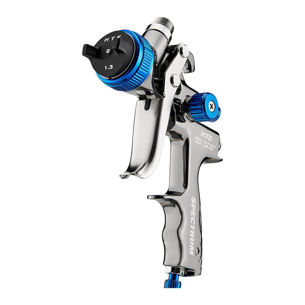 Gravity-Feed Air Spray Gun with Side Fan Control V865