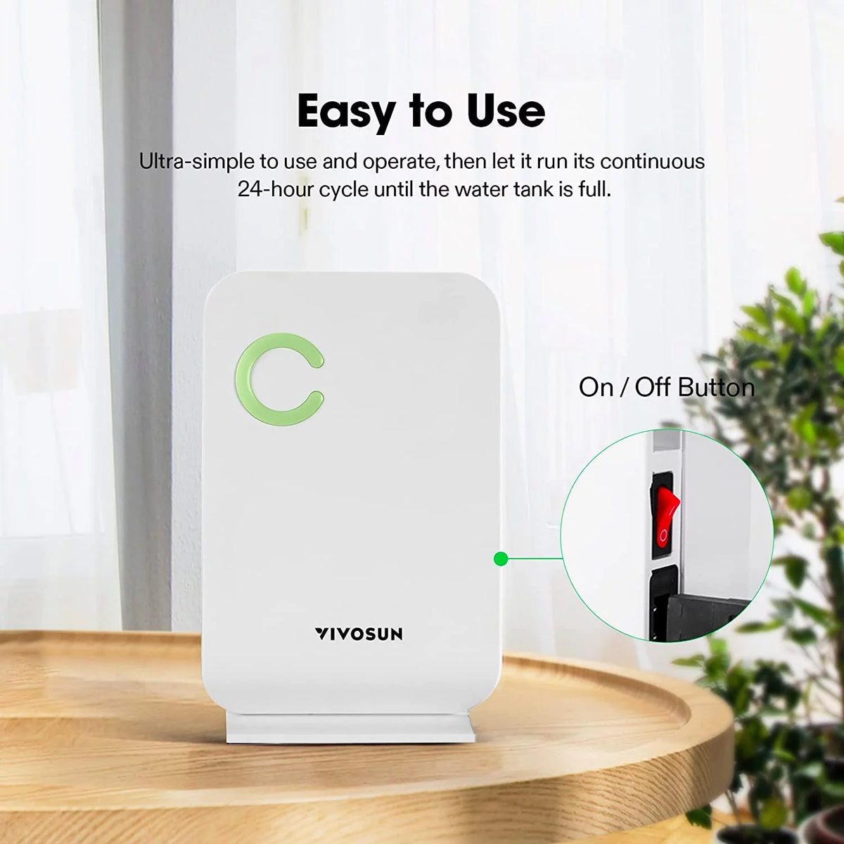Electric Dehumidifier 4L Capacity P53739