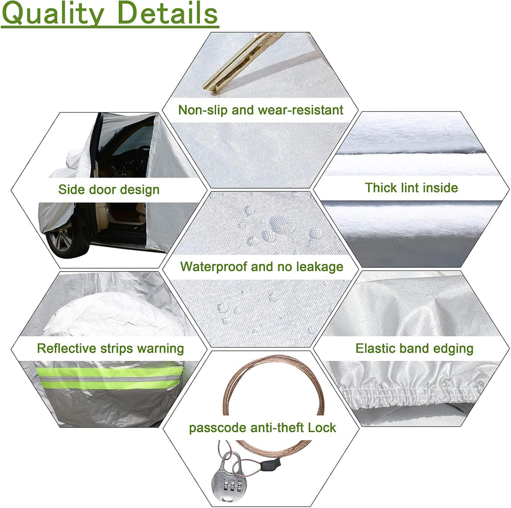 Waterproof All Weather Car Cover Y492290