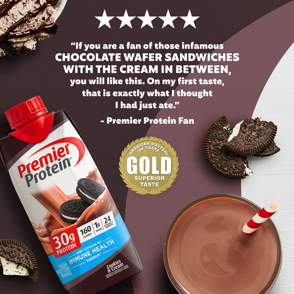 Cookies & Cream Protein Shake 4 Ct Z3060