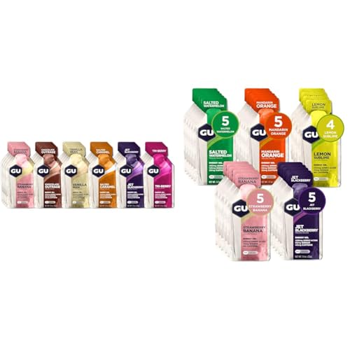 24-Count Assorted Flavors Energy Gel V241