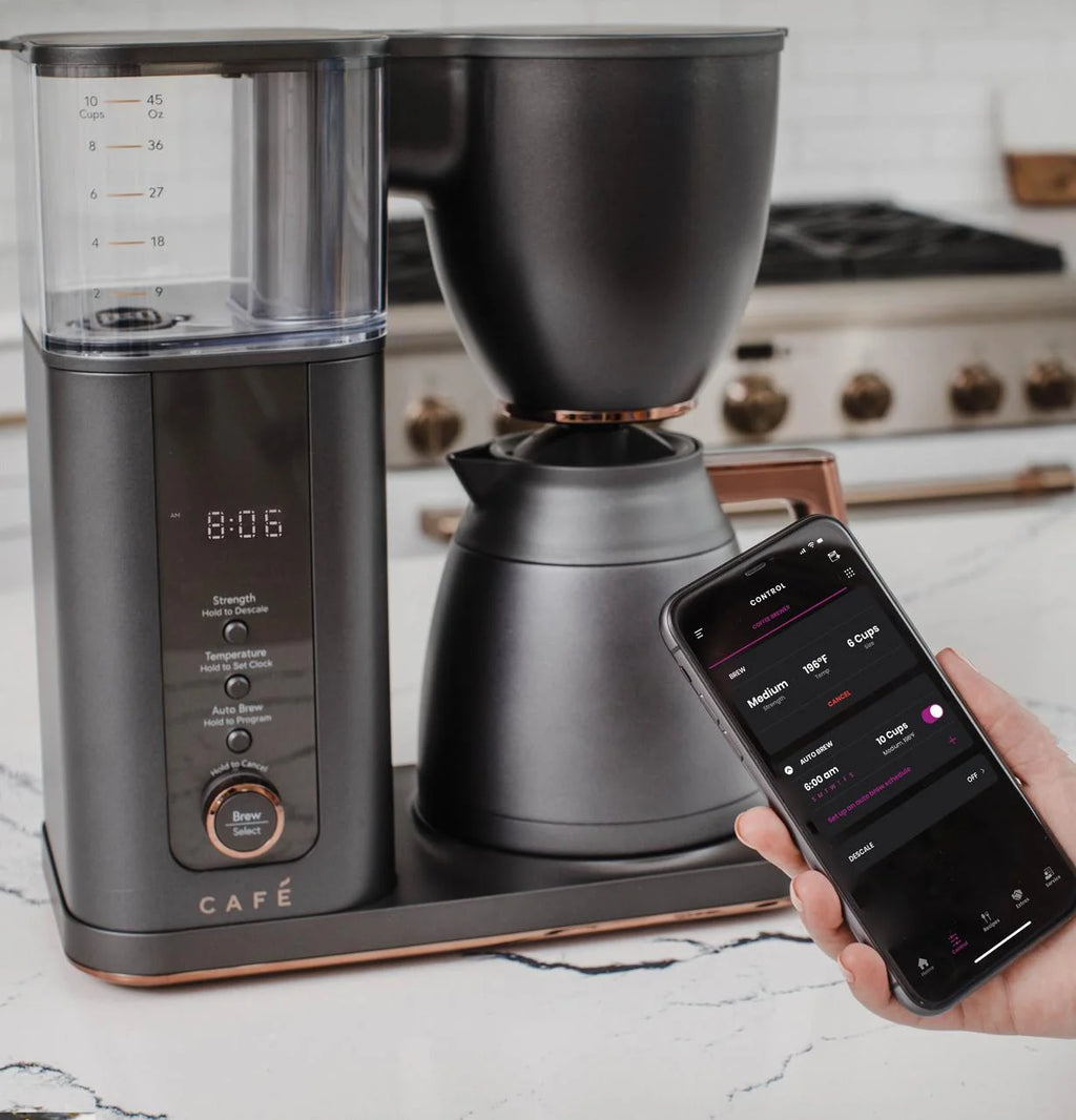 10-Cup Coffee Maker with WiFi Matte Black Q9390