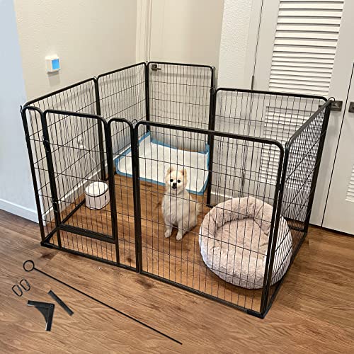 8 Panels Heavy Duty Dog Playpen W6950