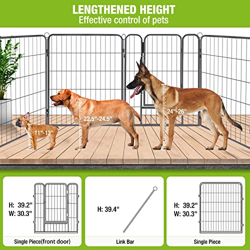 8 Panels Heavy Duty Dog Playpen W6950