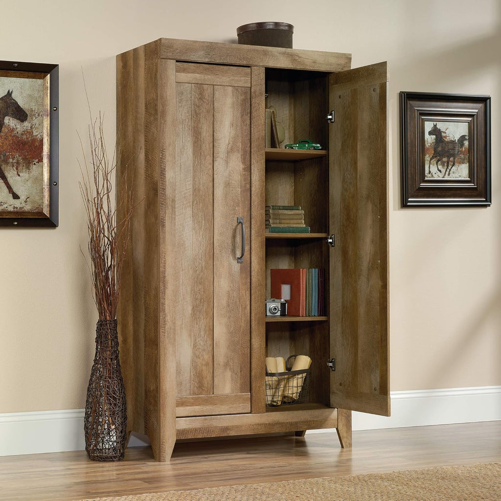 Craftsman Oak Storage Cabinet B3323